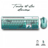 Combo Clavier et Souris Sans Fil ADVANCE PEPS - VERT