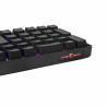 Clavier Gaming Membrane WHITE SHARK GLADIUS GK-001114 - Noir