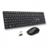 Combo Clavier et Souris sans Fil ADVANCE CLS-5100RF - Noir