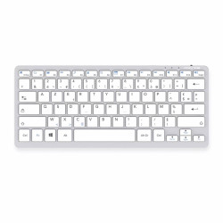 Clavier Bluetooth ADVANCE SMARTKEYS PLUS - Rechargeable - Blanc