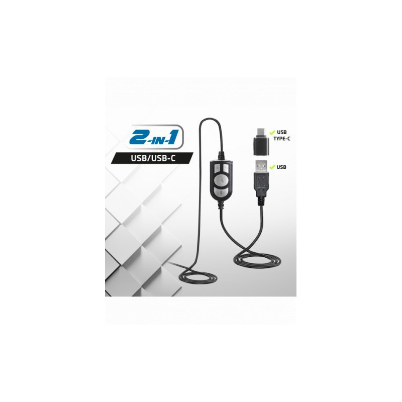 Casque Micro USB ADVANCE SMARTPHONICS 550 - 2 en 1