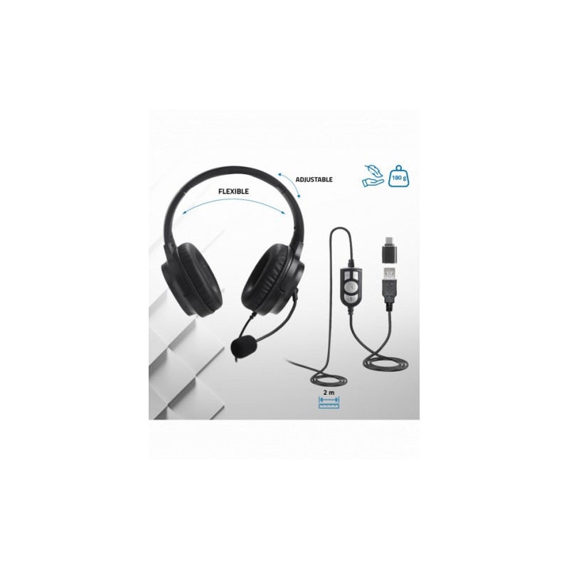 Casque Micro USB ADVANCE SMARTPHONICS 550 - 2 en 1