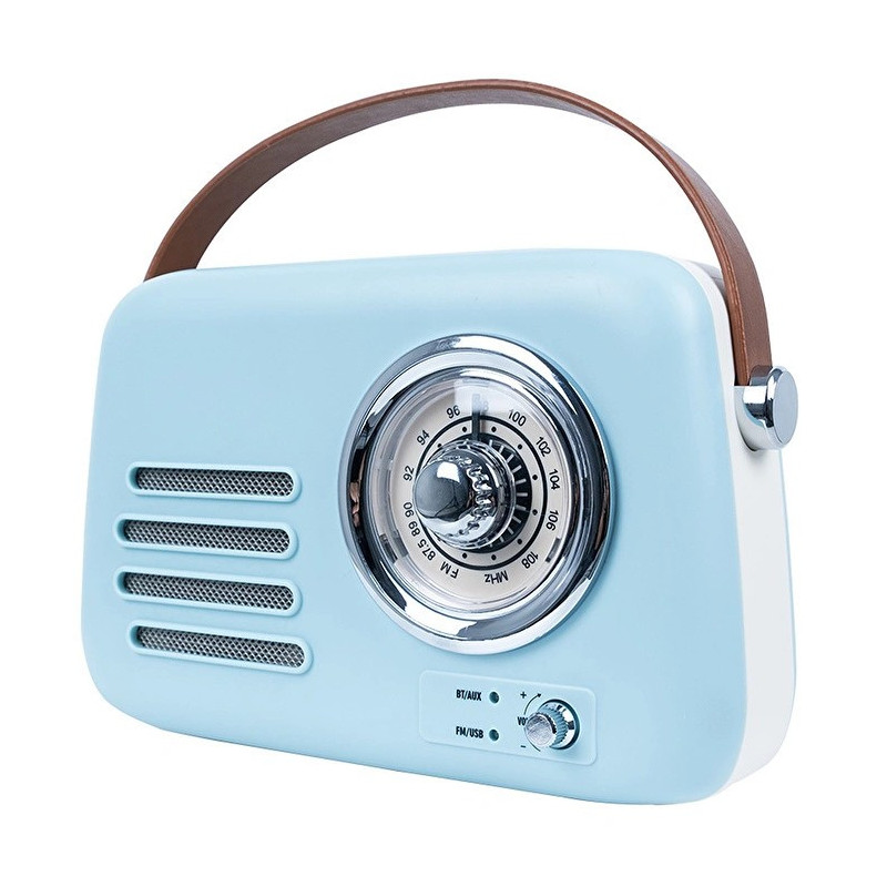 Haut Parleur Bluetooth BEST SOUND T10 - Radio FM - Bleu