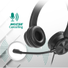 Casque Micro USB ADVANCE SMARTPHONICS 750 - 3 en 1 - Noir