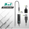 Casque Micro USB ADVANCE SMARTPHONICS 750 - 3 en 1 - Noir