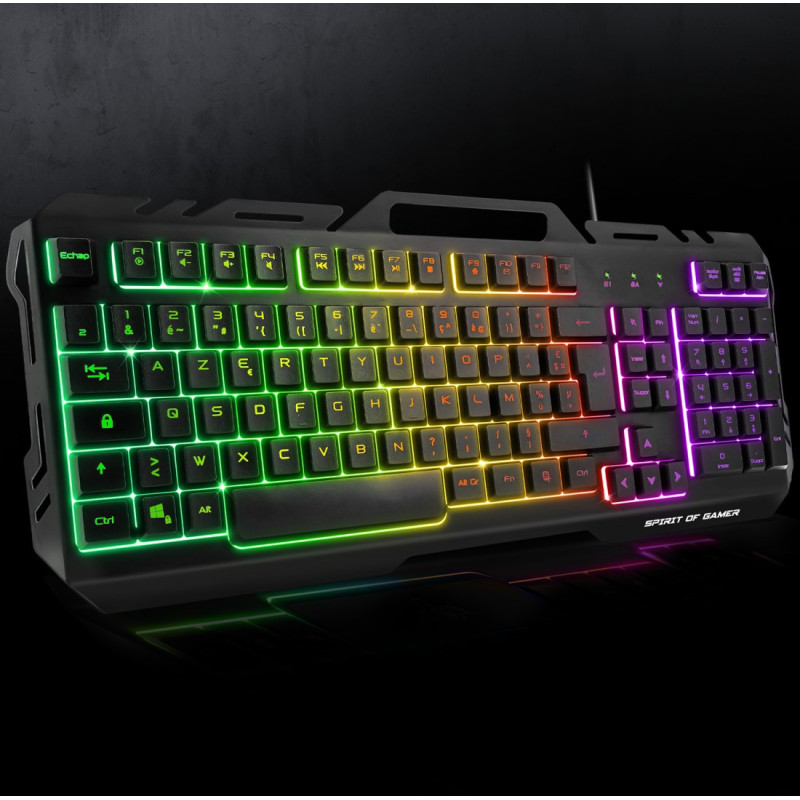 Pack Gaming 4 en 1 SPIRIT OF GAMER ULTIMATE 300 - Noir
