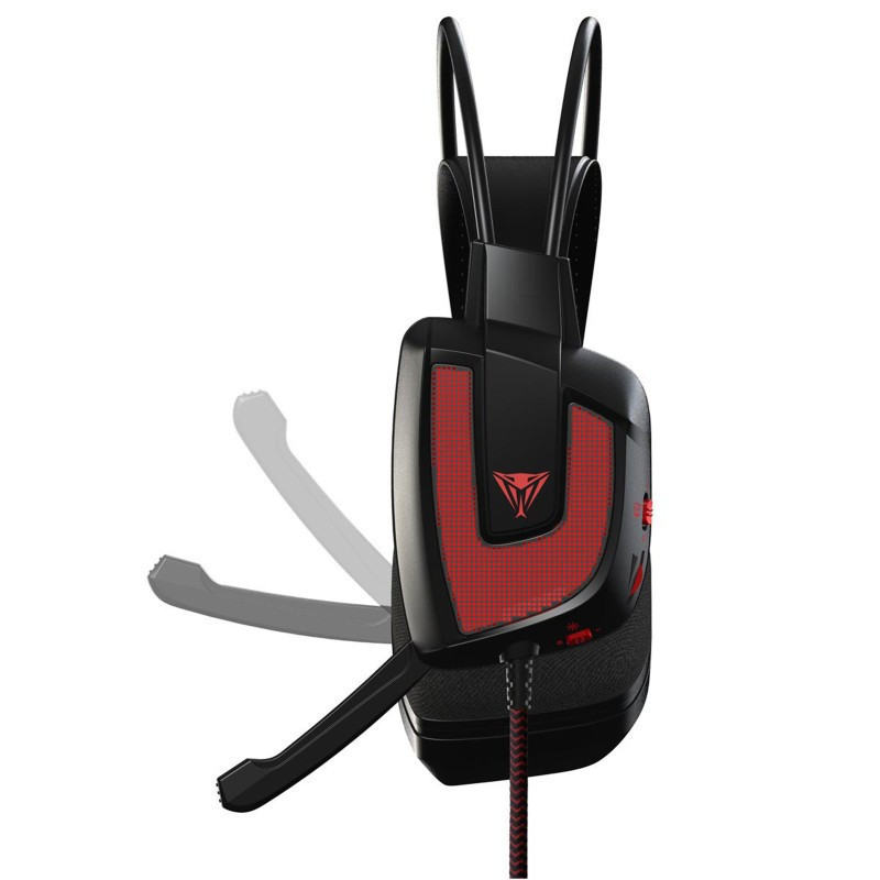 Casque Gaming Surround Virtuel Patriot Viper V360 7.1 RGB / USB / Noir