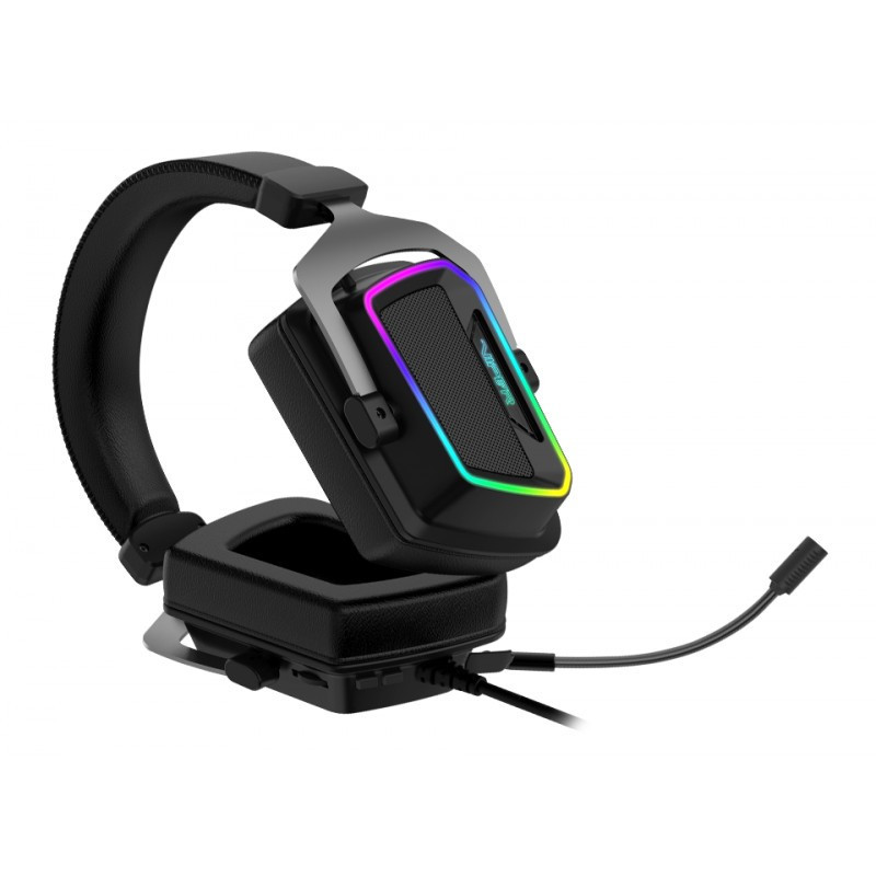 Casque Gaming USB Patriot Viper V380 7.1 Surround / RGB - Noir