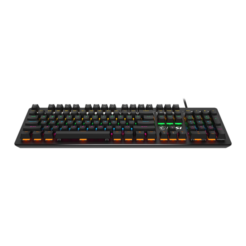 Clavier Mécanique MSI FORGE GK300 - Noir - Blue Switch