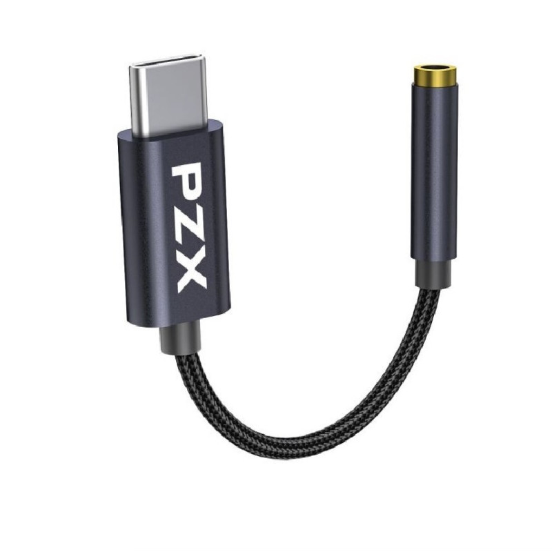 Adaptateur Type-C vers Jack 3.5 mm PZX 1507