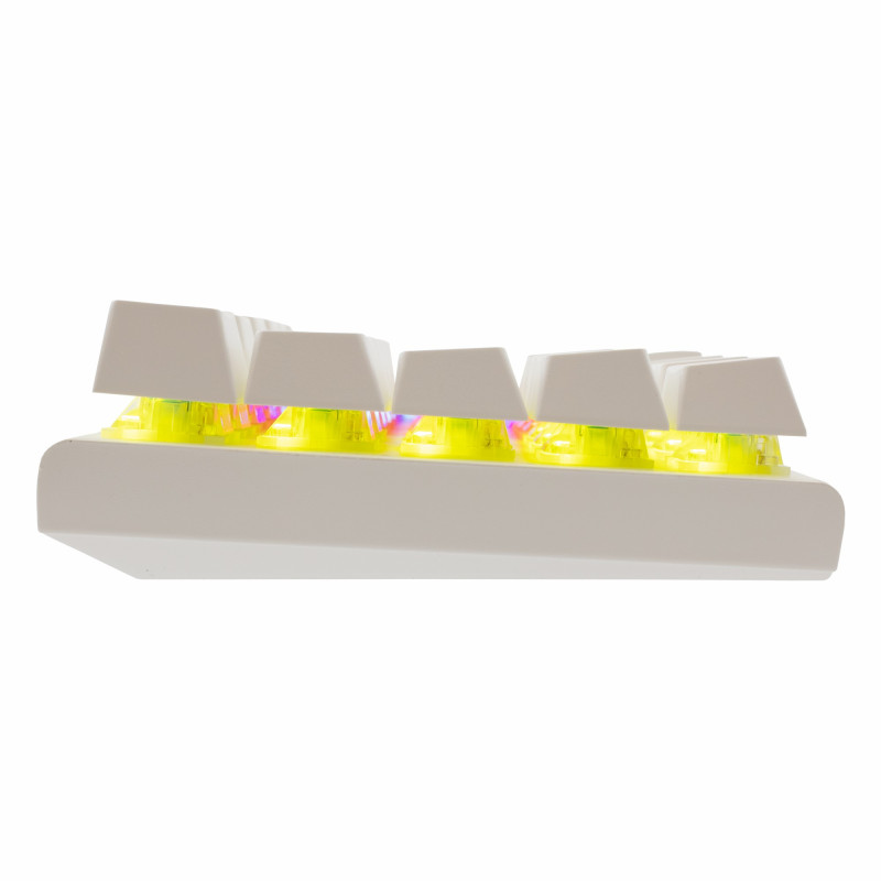 Clavier WHITE SHARK WAKIZASHI-2 GK-002211 V2 - Red Switch - Blanc