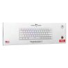 Clavier WHITE SHARK WAKIZASHI-2 GK-002211 V2 - Red Switch - Blanc