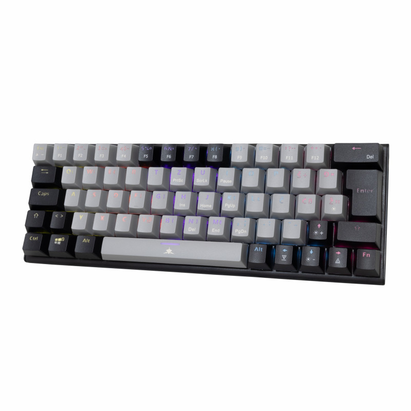 Clavier WHITE SHARK WAKIZASHI-2 GK-002711V2 - Red Switch - Gris Noir