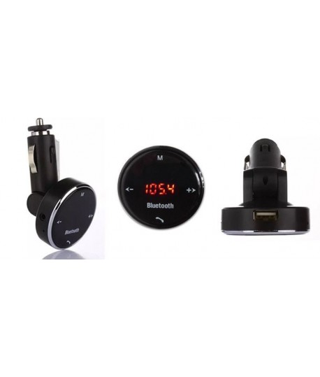 Allume Cigare Bluetooth Radio FM / Lecteur Cartes / Lecteur MP3