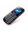 Téléphone Portable Samsung E1200R Noir et Rouge