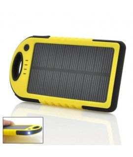 Power Bank Solaire 8000 mAh + LED Torche