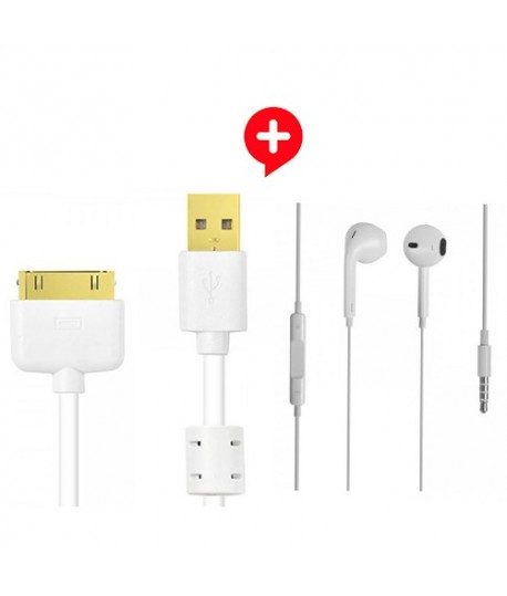 iPhone 4 - PACK Kit + Cable Universal