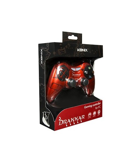 Manette Filaire Gaming KONIX Drakkar Blood Axe