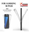 Samsung S8 Plus - Etui Transparent 360° Avant et Arrière