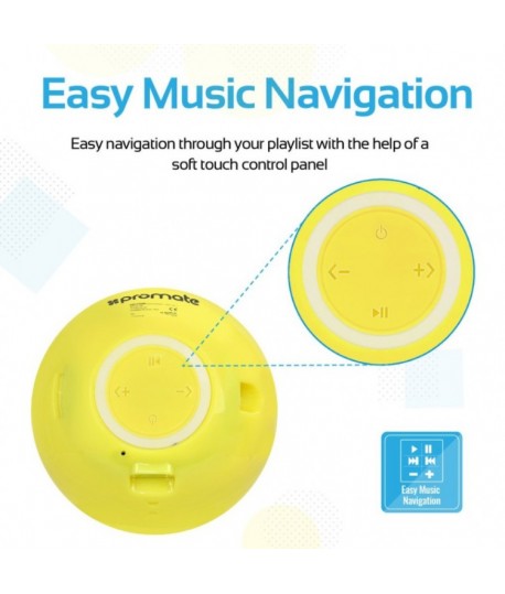 Mini Haut-parleur Bluetooth PROMATE COOLCLASSIC Cool Emoji