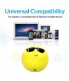 Mini Haut-parleur Bluetooth PROMATE COOLCLASSIC Cool Emoji