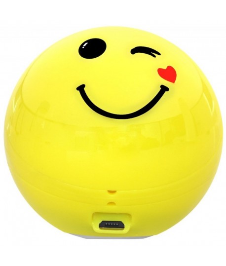 Mini Haut-parleur Bluetooth PROMATE FLIRTYFUNK Cool Emoji