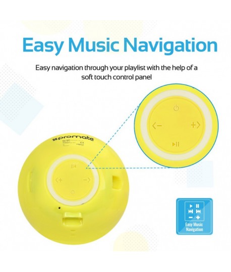 Mini Haut-parleur Bluetooth PROMATE FLIRTYFUNK Cool Emoji