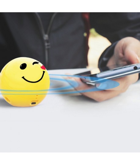 Mini Haut-parleur Bluetooth PROMATE FLIRTYFUNK Cool Emoji