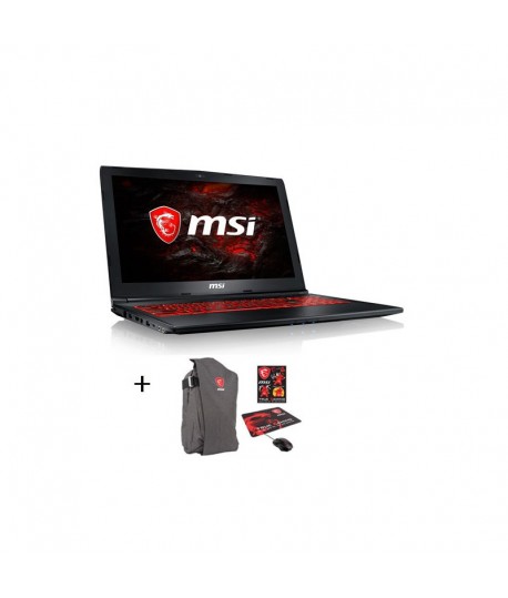 Pc Portable MSI i7 7é Gén 8Go 1To 128Go SSD 6Go Dédiée GL62MVR 7RFX-1089FR