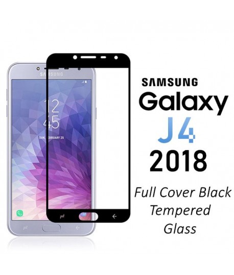 Samsung J4 2018 - Protection FULL SCREEN GLASS Noir