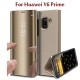 Huawei Y6 PRIME - Flip Cover Clear View