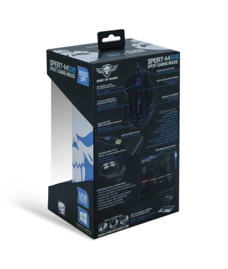 Souris Gaming USB SOG XPERT-M500