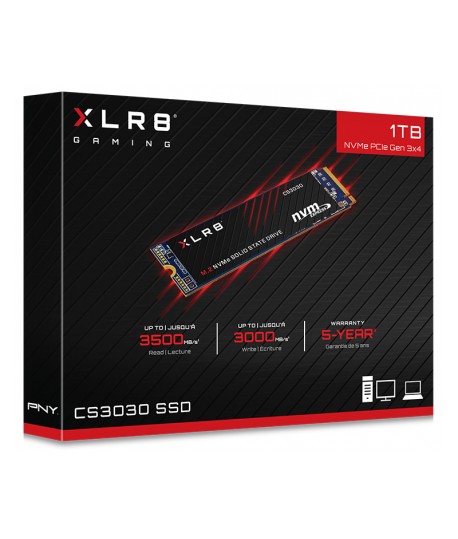 Disque Dur Interne SSD M.2 NVMe PNY CS3030 / 1 To