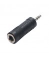 Adaptateur Jack 3.5m Male vers Jack 6.35m Femelle