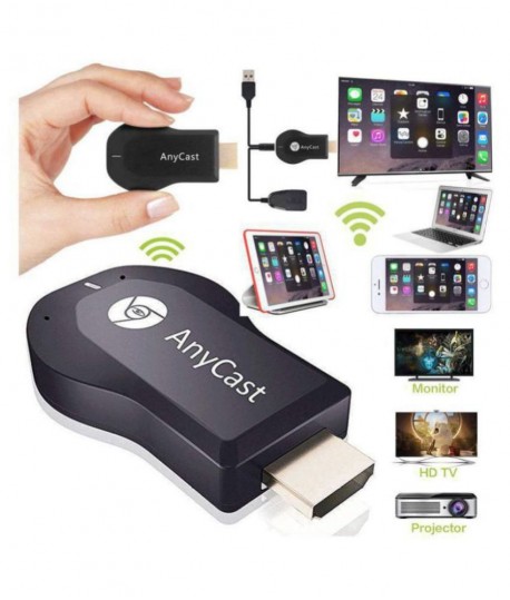 Récepteur Dongle HDMI TV AnyCast Google Chromecast 1080P -Wifi