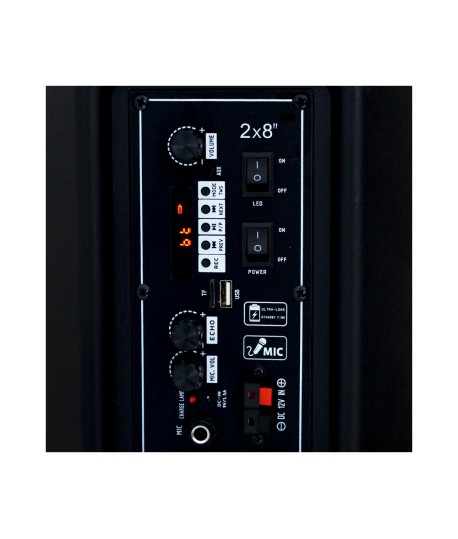 Haut Parleur Bluetooth - MP3 - Radio FM 50W - TT-2801