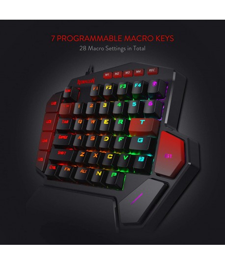 Mini Clavier Gaming Mécanique REDRAGON DITI K585 RGB