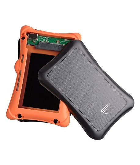 Boitier Externe Antishoc 2.5" HDD USB 3.0 SATA SILICON POWER ARMOR A30 - Noir