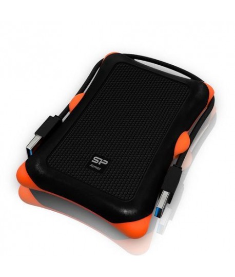 Boitier Externe Antishoc 2.5" HDD USB 3.0 SATA SILICON POWER ARMOR A30 - Noir