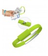 Cable Bracelet Vert pour iPhone 5 et plus