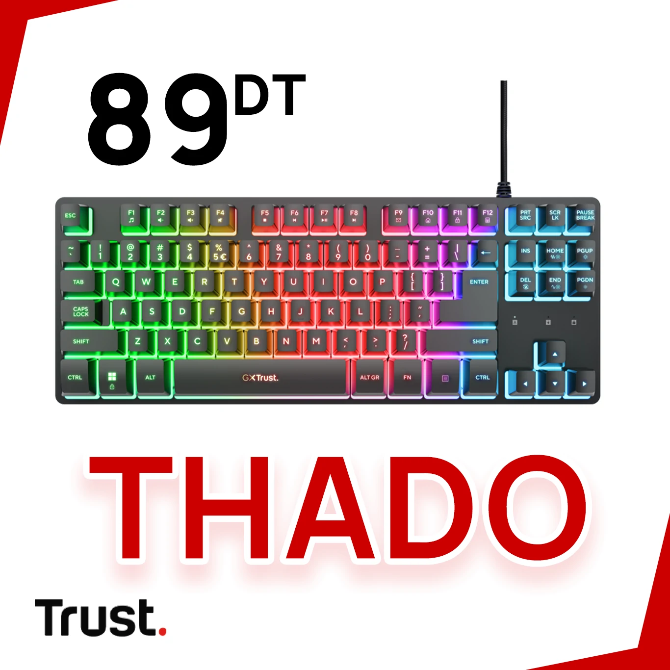TRUST THADO GXT-833 Tunisie TRUST THADO GXT-833 Tunisie