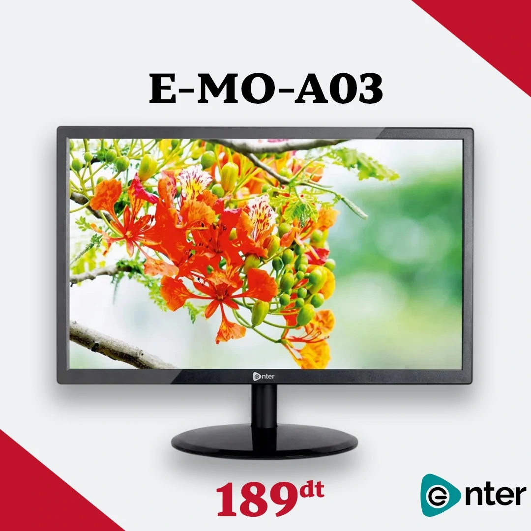 Moniteur ENTER E-MO-A03 Tunisie Moniteur ENTER E-MO-A03 Tunisie