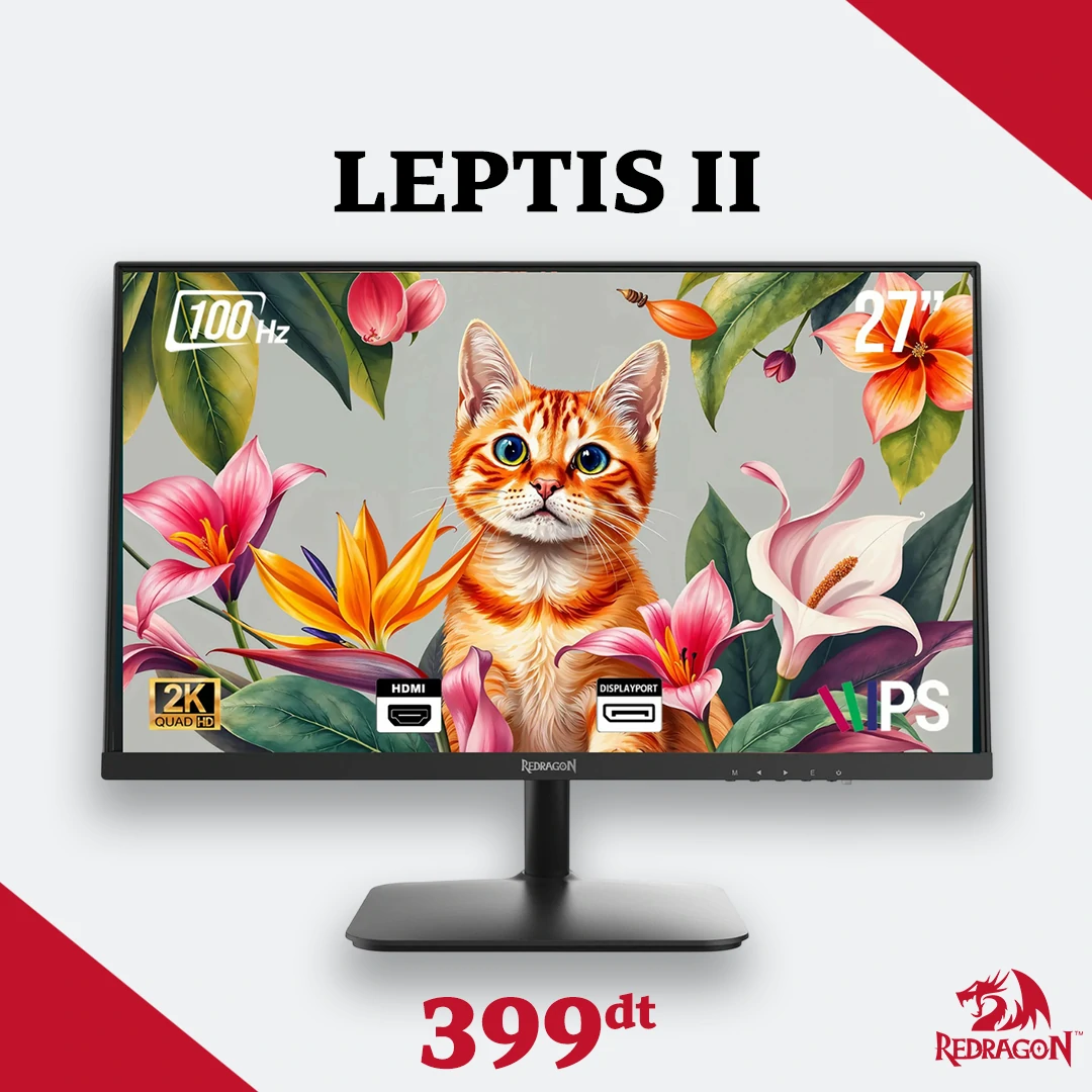 Moniteur Gamer LEPTIS II Tunisie Moniteur Gamer LEPTIS II Tunisie
