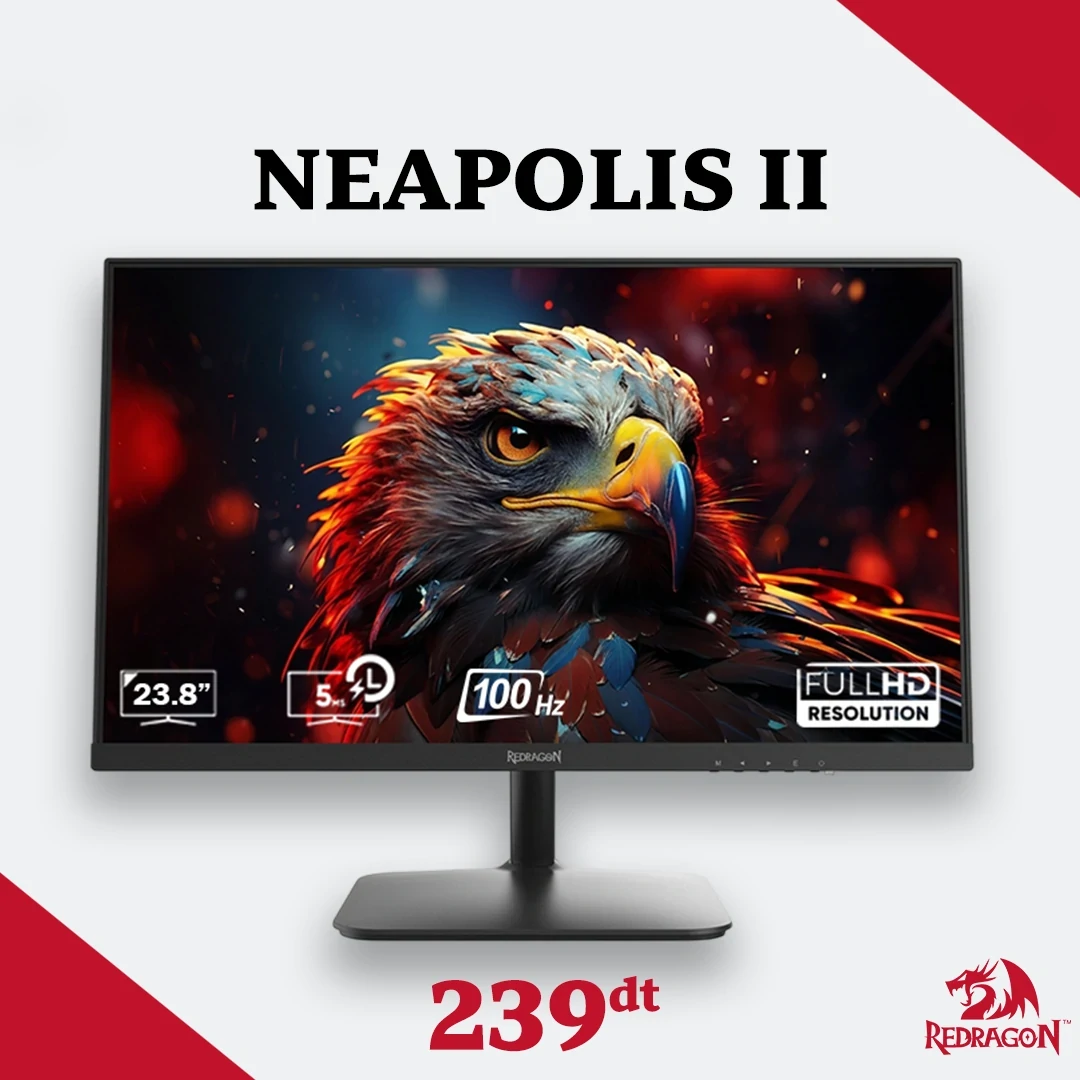 Moniteur Gamer NEAPOLIS II Tunisie Moniteur Gamer NEAPOLIS II Tunisie